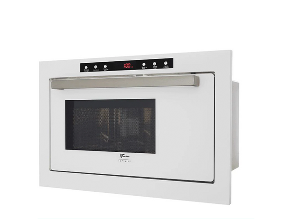 FORNO MICRO-ONDAS EMBUTIR FISCHER 25LT COM GRILL BRANCO 220V 25378.75147
