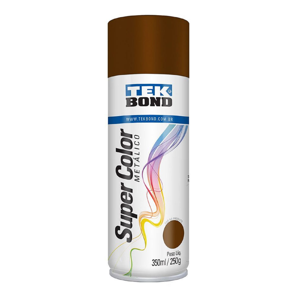 TINTA AEROSSOL BRONZE METALIZADO 350ML/250G TEKBOND