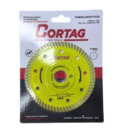 DISCO CORTE PARA PORCELANATO FLEX 115MM CORTAG