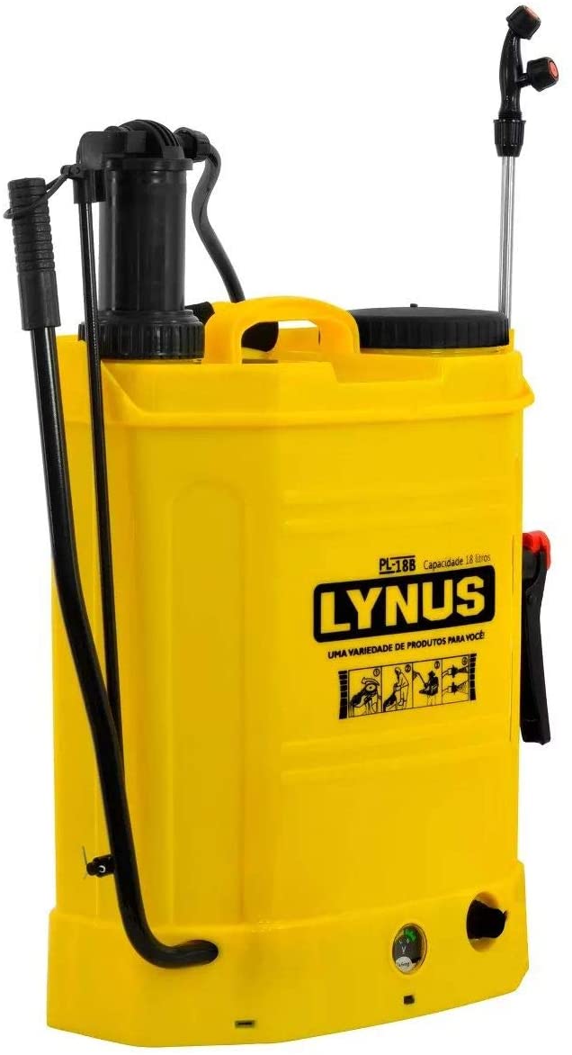 PULVERIZADOR MANUAL A BATERIA PL-18B 18 LITROS 9527.5 LYNUS