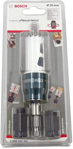 KIT SERRA COPO PROGRESSOR FOR WOOD+METAL 25MM 2608594297 BOSCH