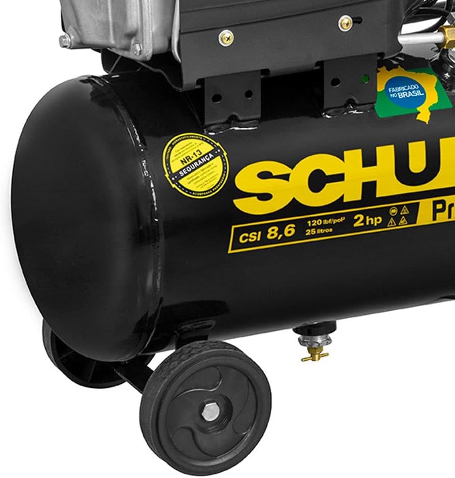 COMPRESSOR SCHULZ CSI- 8.6/25L PRATIKO 2CV
