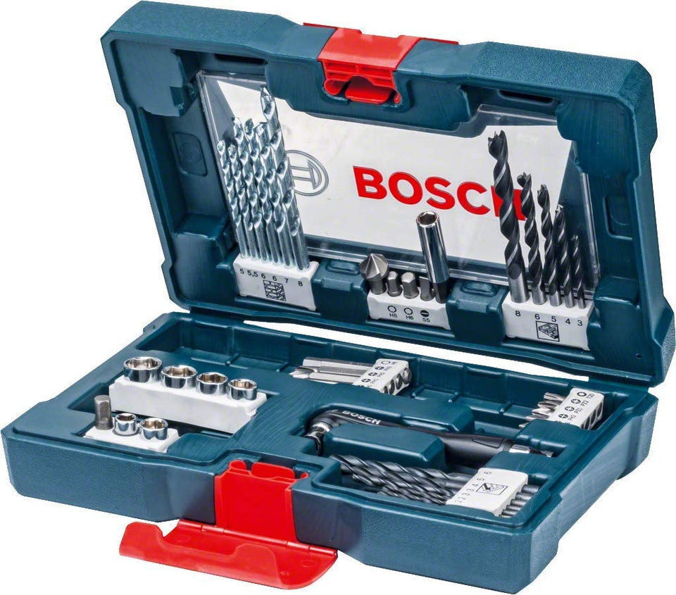 KIT V-LINE PARA PARAFUSAR E PERFURAR COM 41 PEÇAS  2607017396 BOSCH