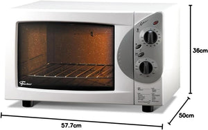 FORNO ELÉTRICO GRILL DE BANCADA 44L BRANCO 1323(5684) 220V FISCHER