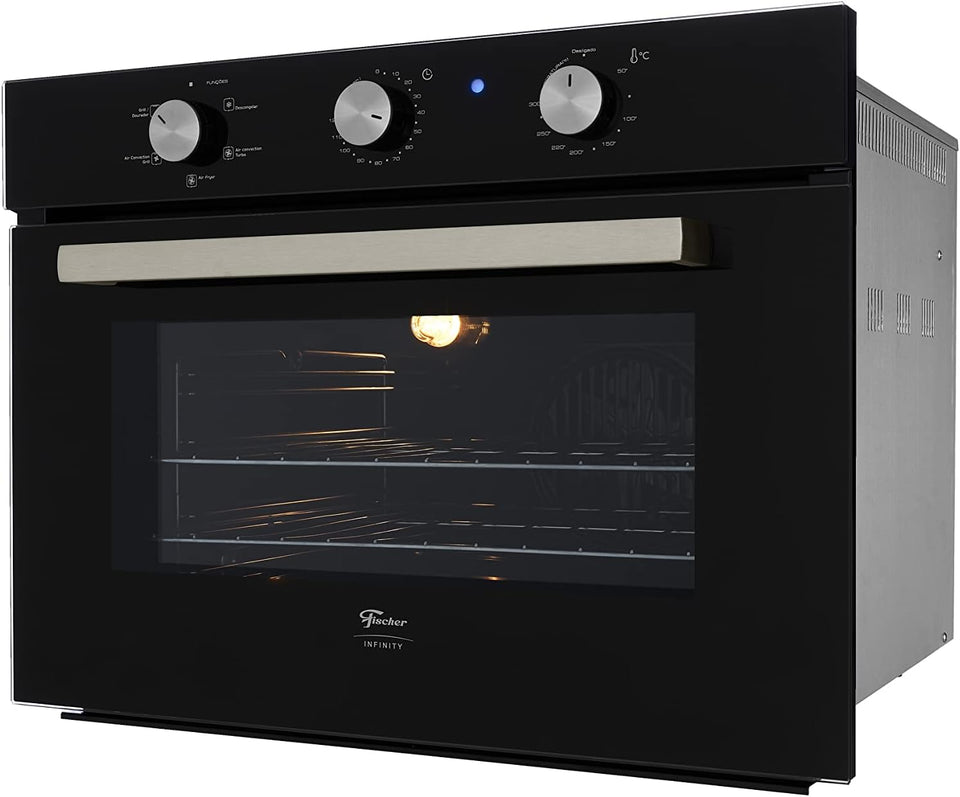 FORNO ELÉTRICO INFINITY DE EMBUTIR 50L PRETO 15740(17056) 220V FISCHER