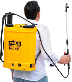 PULVERIZADOR MANUAL A BATERIA PL-18B 18 LITROS 9527.5 LYNUS
