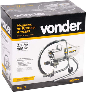 MÁQUINA DE PINTURA AIRLESS MPA120 1,2HP 220V VONDER