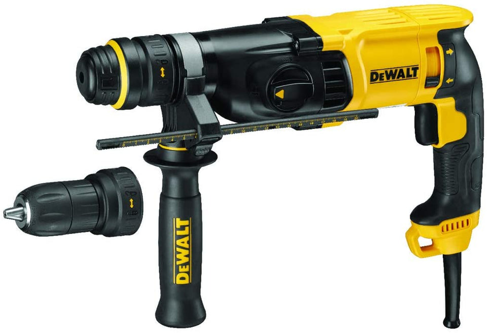 MARTELETE ELETROPNEUMÁTICO 1" SDS PLUS 2,8J 2KG D25134K-B2 800W 220V DEWALT