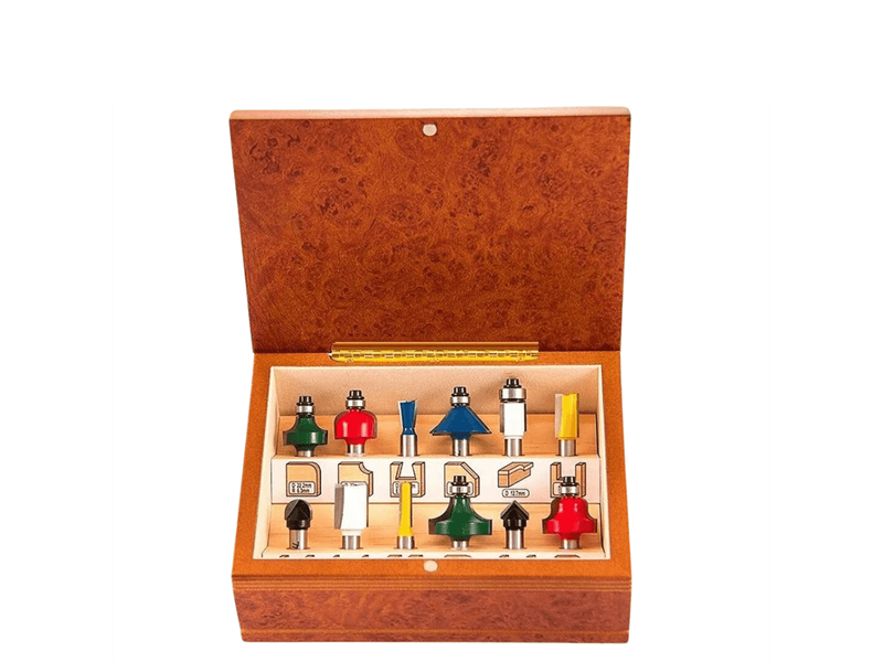 JOGO DE FRESAS 6MM COM 12 PEÇAS A-87921 MAKITA