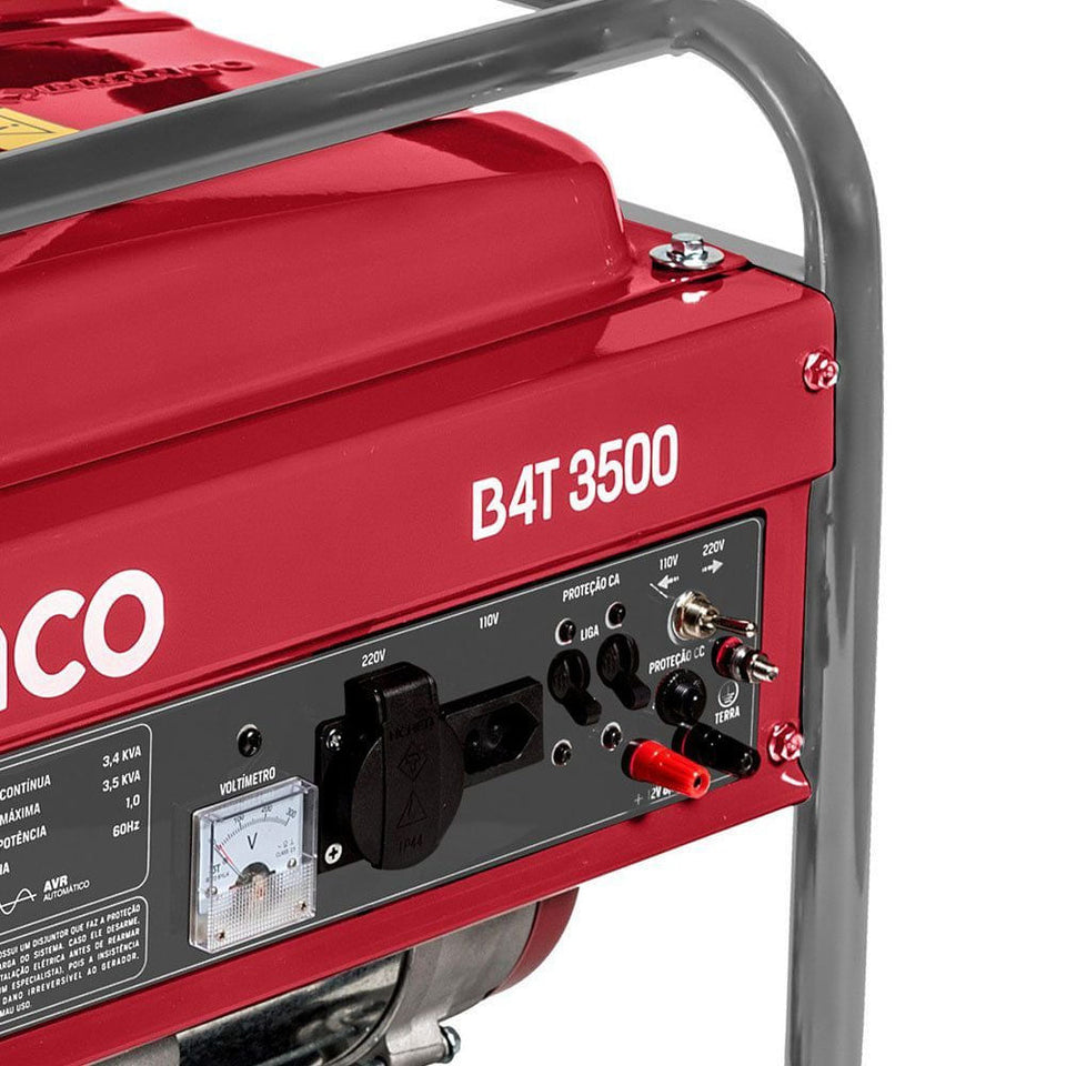 GERADOR DE ENERGIA A GASOLINA B4T 3500 90315540 BRANCO