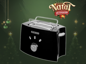 TORRADEIRA TOSTADOR ELÉTRICO TO810 800W 220V BLACK & DECKER