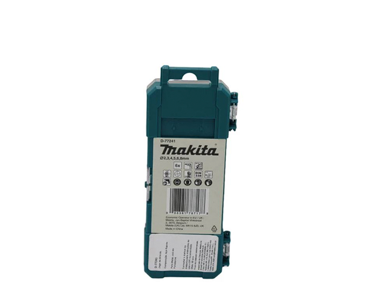 KIT BROCAS TITÂNIO COM 6 PEÇAS D-77241 MAKITA