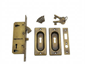 FECHADURA PARA JANELA / PORTA CORRER 20MM LO 057008 UNIÃO MUNDIAL