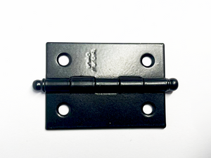 DOBRADIÇA AÇO LEVE 2"X1.1/2" PRETO 621506 COM 3 UNIDADES 621506 UNIÃO MUNDIAL