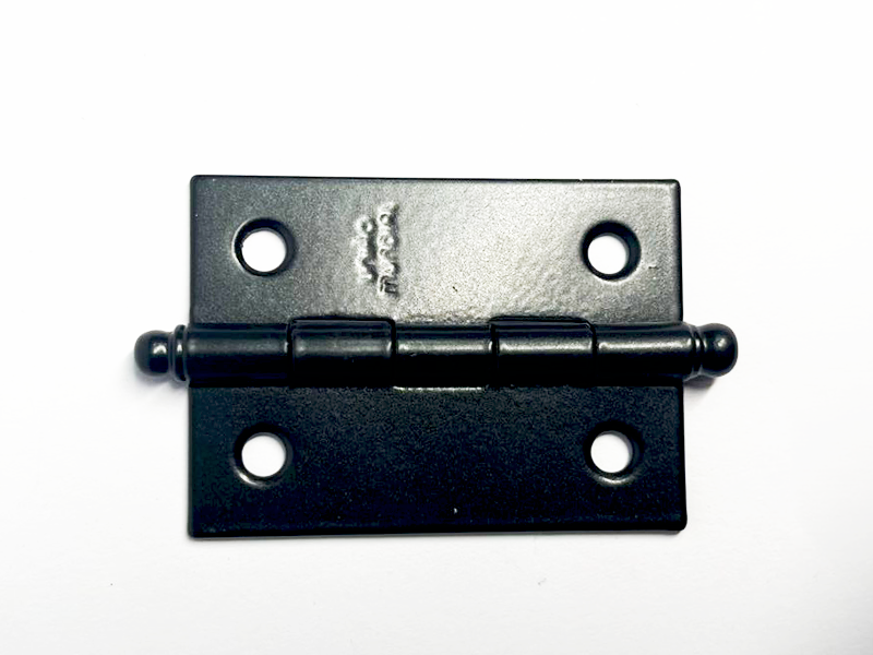 DOBRADIÇA AÇO LEVE 2"X1.1/2" PRETO 621506 COM 3 UNIDADES 621506 UNIÃO MUNDIAL