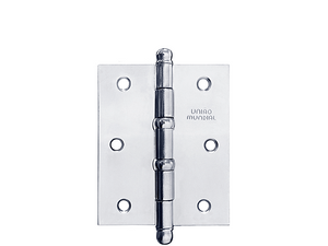 DOBRADIÇA AÇO 3" X 2.1/2" CROMADA COM ANEL 625704 UNIÃO MUNDIAL