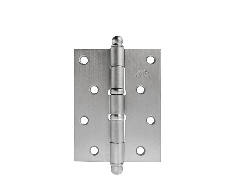 DOBRADIÇA AÇO REFORÇADA 4" X 3" CRB COM ANEL 621912 UNIÃO MUNDIAL