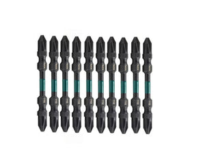JOGO DE BITS DE IMPACTO DUPLO PHILLIPS Nº 2 X 110MM COM 10 PEÇAS ST59812 SATA