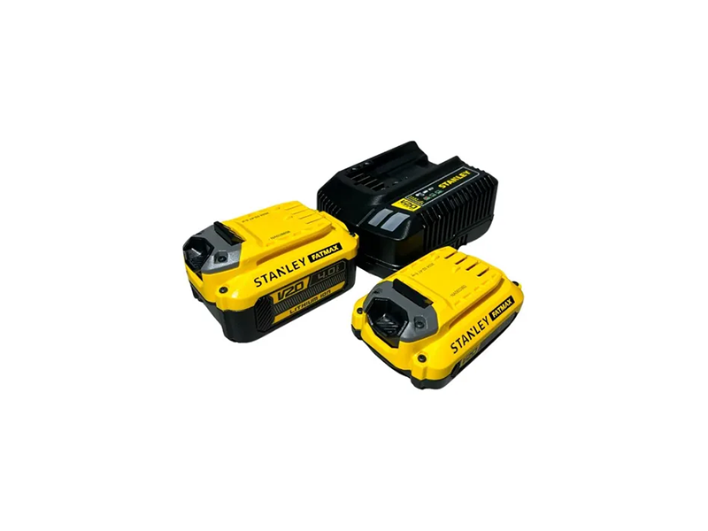 KIT 2 BATERIAS+CARREGADOR+BOLSA 20V SCB224CK-BR STANLEY