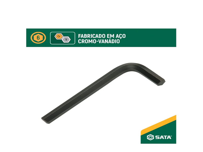 CHAVE HEXAGONAL CURTA 1/4" ST84404L  SATA