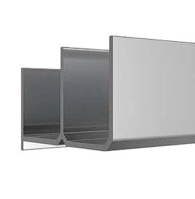 TRILHO SUPERIOR AZURE 3 METROS ALUMÍNIO ANODIZADO PFM 541 JOELINI