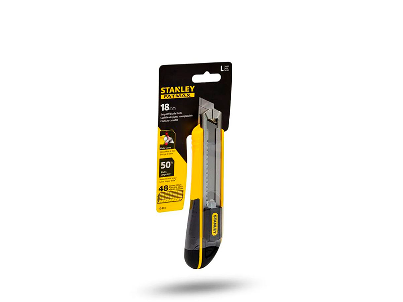 ESTILETE AUTO-RETRÁTIL 18MM FATMAX 10-481 STANLEY
