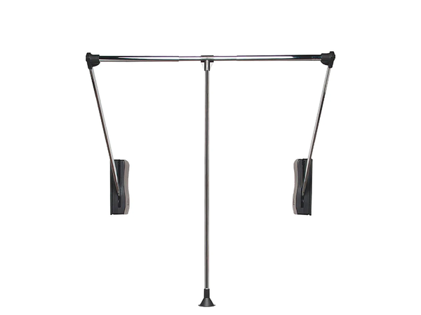 CABIDEIRO EXTENSÍVEL 890/1210 PRETO / CROMADO FGV