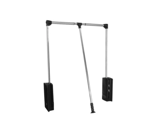 CABIDEIRO EXTENSÍVEL 890/660 PRETO / CROMADO FGV