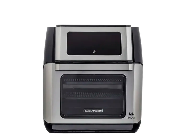 FRITADEIRA AIR FRYER OVEN 5 EM 1 GOURMAND GRIS AFO12G 4LT 220V BLACK & DECKER