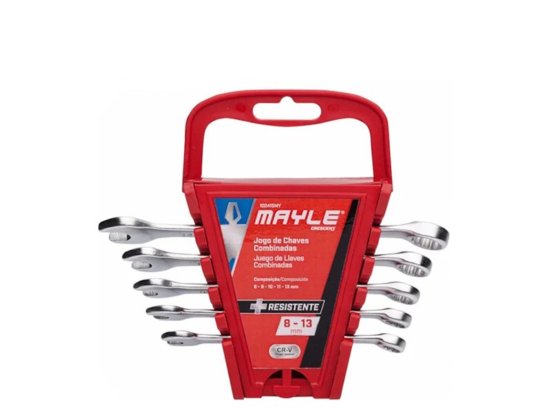 JOGO DE CHAVES COMBINADA 8 A 13MM COM 5 PEÇAS 102415MY MAYLE
