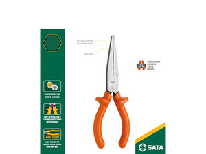 ALICATE BICO CHATO LONGO 7" ST72710G SATA