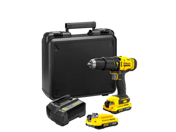 PARAFUSADEIRA/FURADEIRA 20V SCD711D2K-BR COM 2 BATERIAS STANLEY