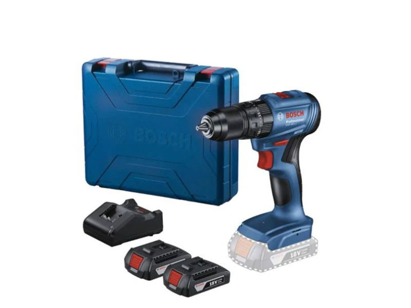 PARAFUSADEIRA / FURADEIRA DE IMPACTO 18V GSB185-LI 2 BATERIAS BOSCH