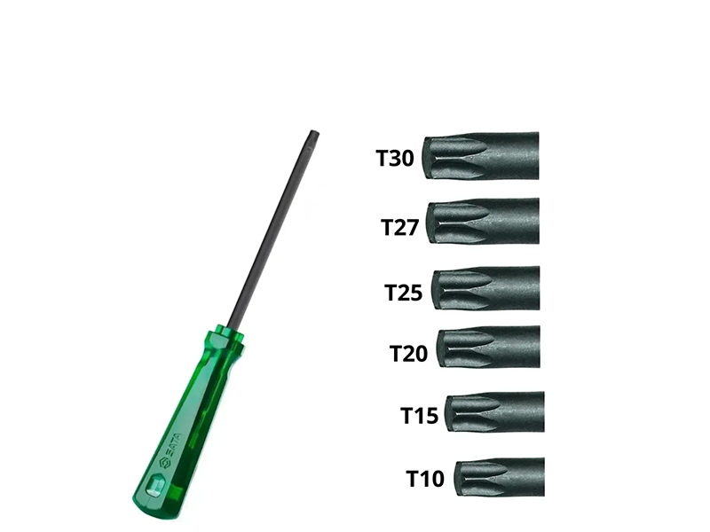 JOGO DE CHAVES TORX ST08042L COM 6 PEÇAS SATA