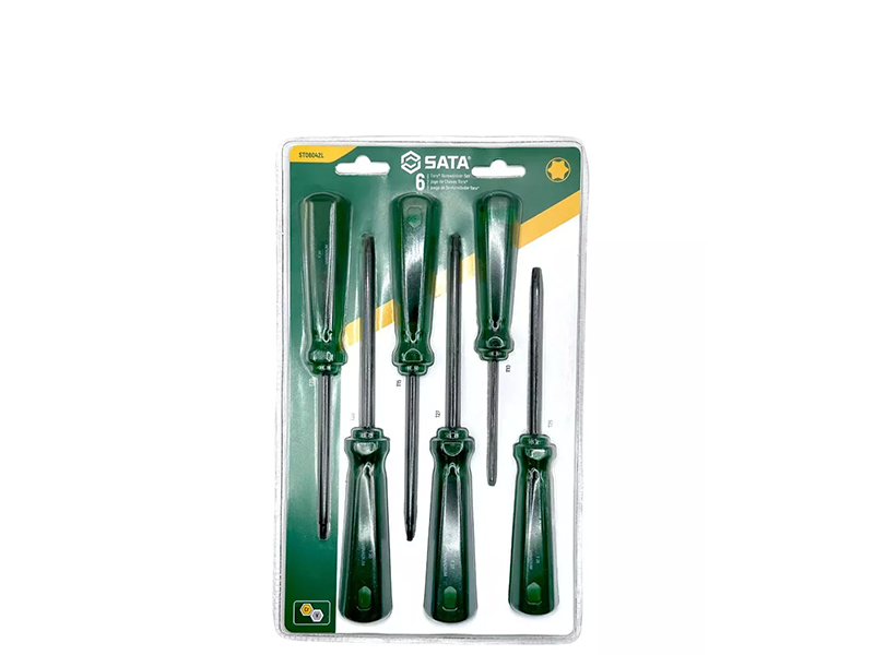 JOGO DE CHAVES TORX ST08042L COM 6 PEÇAS SATA