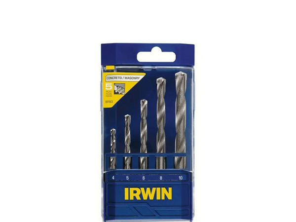 CONJUNTO DE BROCAS WIDEA 4 A 10MM COM 5 PEÇAS 891503 IRWIN