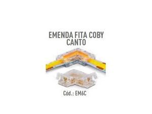 EMENDA PARA FITA COBY CANTO EM6C LED LINE