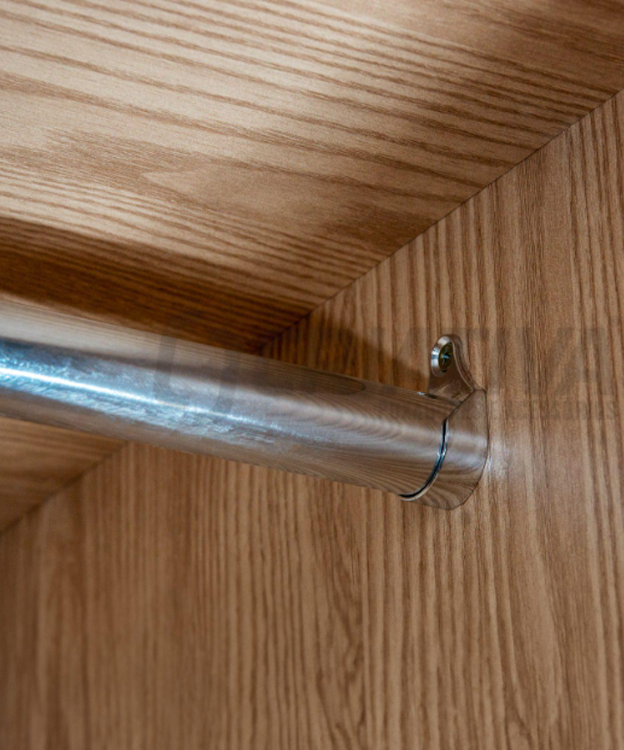 SUPORTE PARA CABIDE REDONDO ZAMAC DV807 CROMADO CRIATIVA