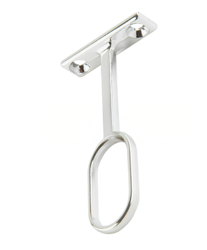 SUPORTE PARA CABIDE OBLONGO AÉREO DV906 CROMADO CRIATIVA