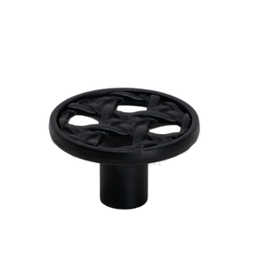 PUXADOR PALHA 34MM ZM100 PRETO CRIATIVA