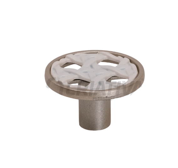 PUXADOR PALHA 34MM ZM100 CHAMPAGNE CRIATIVA