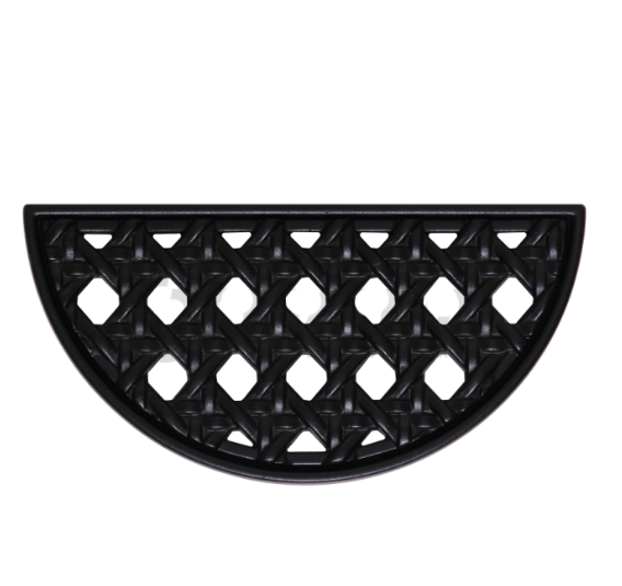 PUXADOR PALHA 64MM ZM100 PRETO CRIATIVA