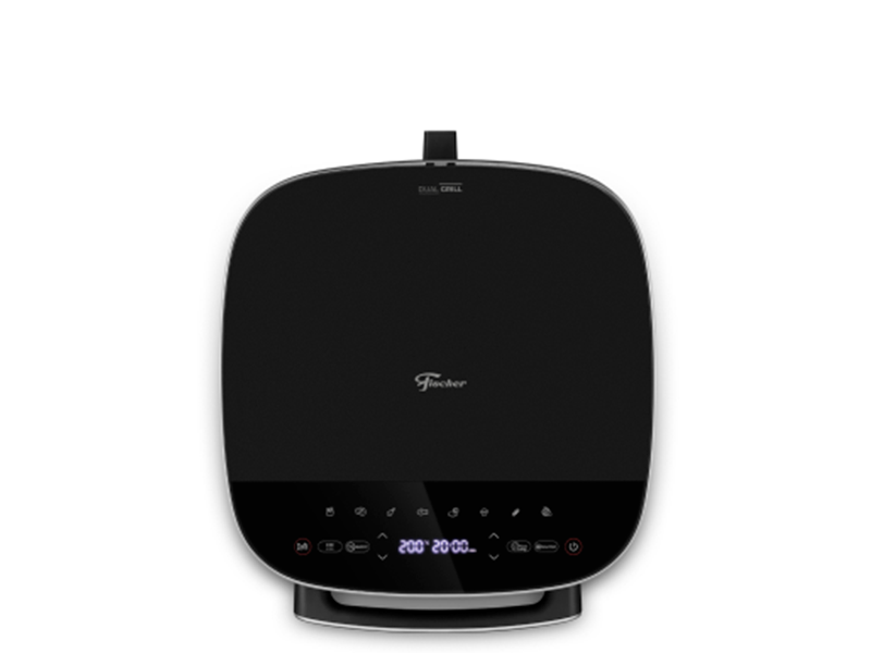 AIR FRYER DUAL GRILL 6L 37005-104678 PRETA 220V FISCHER
