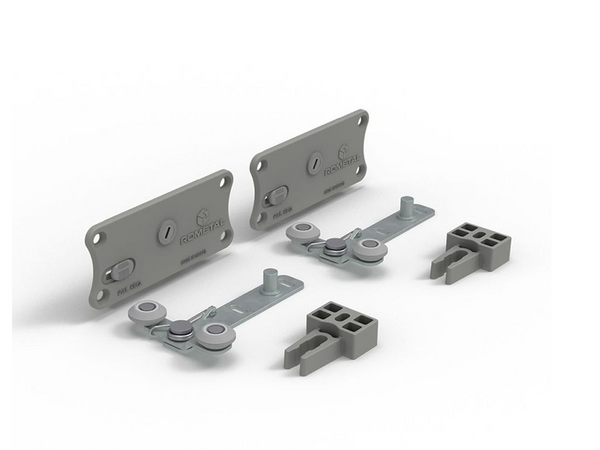 KIT RO47 4025 1 PORTA 60KG COM MOLA ALUMÍNIO 18457 ROMETAL