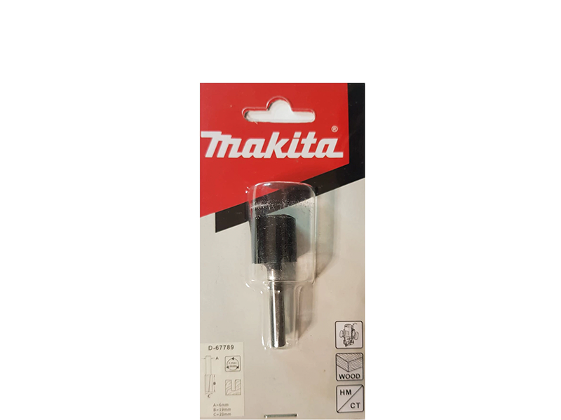 FRESA PARALELA RETA 06X20MM D-67789 MAKITA