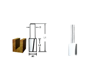 FRESA DUPLA PARALELA 6MM HASTE 6MM D-67717 MAKITA