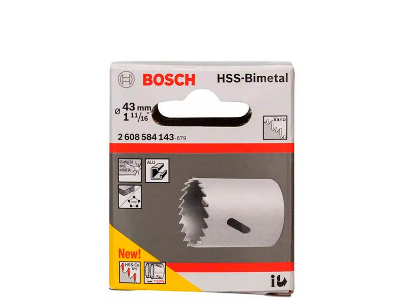 SERRA COPO BIMET 43M 1.11/16 2608584143 BOSCH