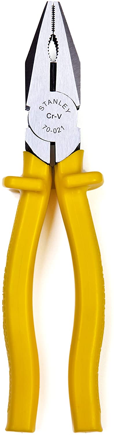 ALICATE PARA ELETRICISTA PVC 8" POLEGADAS 70-021 STANLEY