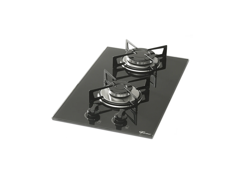 FOGÃO COOKTOP 2Q GÁS MESA VIDRO 7726(11474) 220V FISCHER