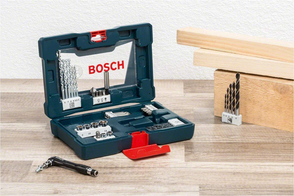KIT V-LINE PARA PARAFUSAR E PERFURAR COM 41 PEÇAS  2607017396 BOSCH